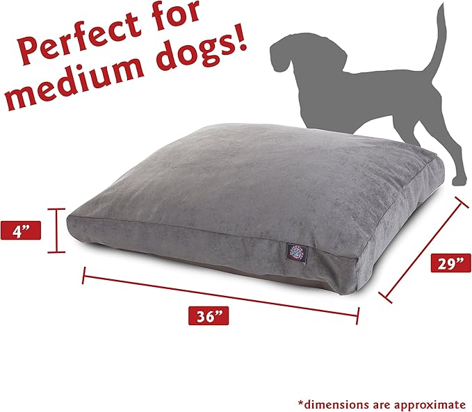 Vintage Villa Collection Medium Rectangle Pet Dog Bed
