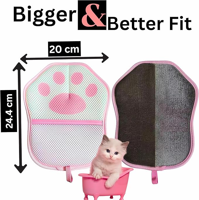 Pet Hair Removal Gloves - Reusable & Washable Magic Brush - Electrostatic Mitt for Dogs & Cats, Upgraded Grooming Glove - Dog Hair Remover Tool for Laundry, Couch, Carpet, Car seat & Clothing