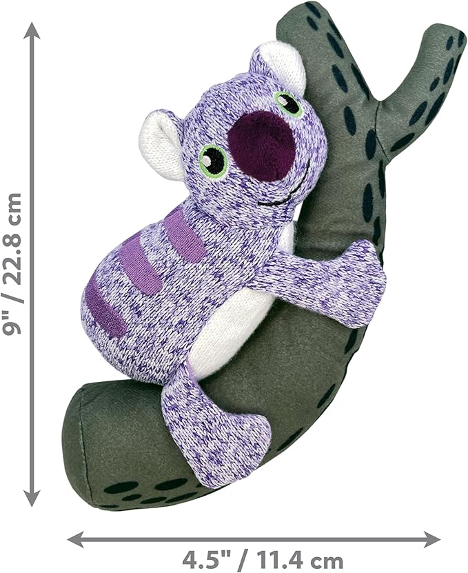 KONG Pull-A-Partz Pals 2 Toys in 1 Dog Toy (Koala)