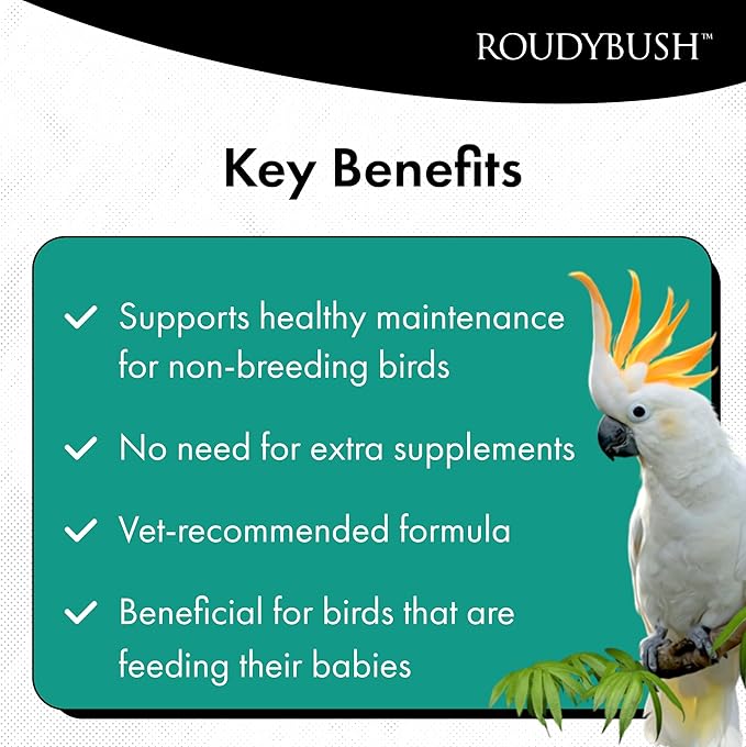 Roudybush Lory Nectar 15 Bird Food, 15-Pound