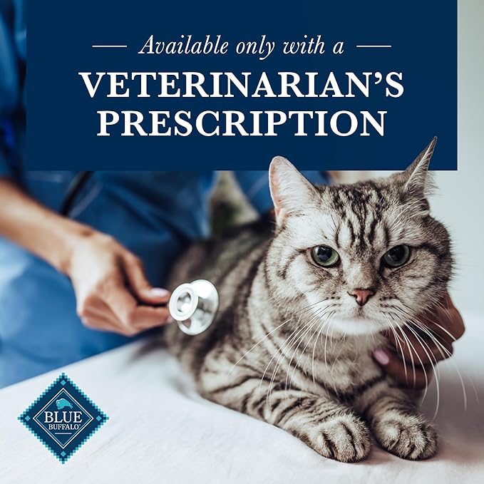 Blue Buffalo Natural Veterinary Diet HF Hydrolyzed for Food Intolerance Wet Cat Food, Veterinarian's Prescription Required, Salmon, 5.5-oz. Cans (24 Count)