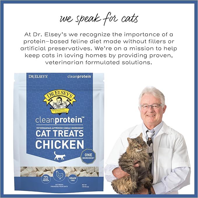 Dr. Elsey's® Freeze-Dried Chicken Cat Treats 2 oz. (Pack of 2)