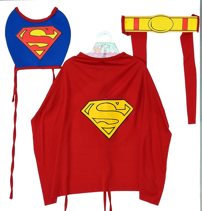 DC Comics Superheroes: Superman Pet Costume for For Dogs or Cats by Rubies, Medium