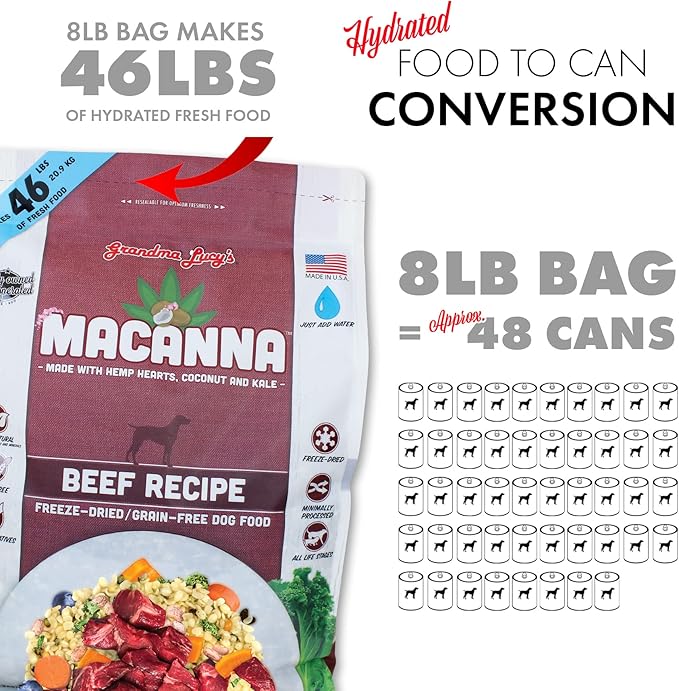 Grandma Lucy's Macanna Beef 8lbs