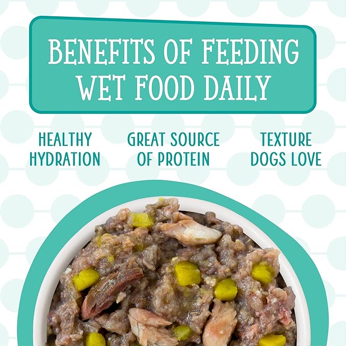 Weruva Dogs in the Kitchen, Variety Pack, Doggie Dinner Dance!, Wet Dog Food, 10oz Cans (Pack of 12)