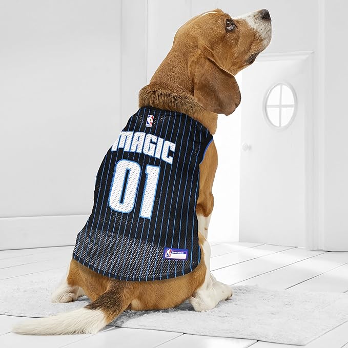 Pets First NBA ORLANDO MAGIC DOG Jersey, X-Small - Tank Top Basketball Pet Jersey
