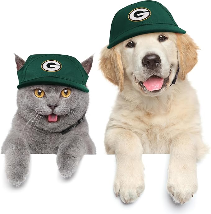Littlearth NFL Green Bay Packers Pet Baseball Hat, Size - X-Large