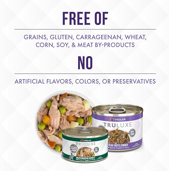 Weruva Truluxe Cat Food, Kawa Booty with Kawakawa Tuna in Gravy, 3oz Can, Pack of 24