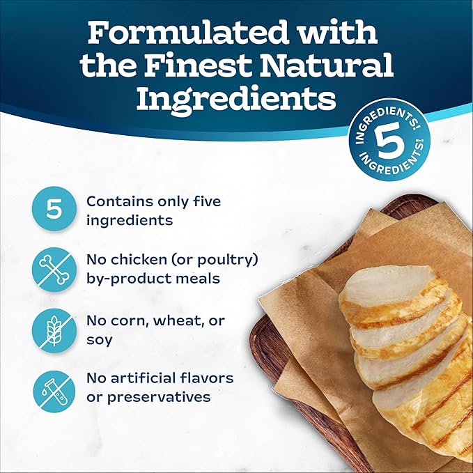 Blue Buffalo Tastefuls Purées with Chicken, Natural Cat Food Complement, Resealable Twist Cap Pouches, 3-oz (12 Count)