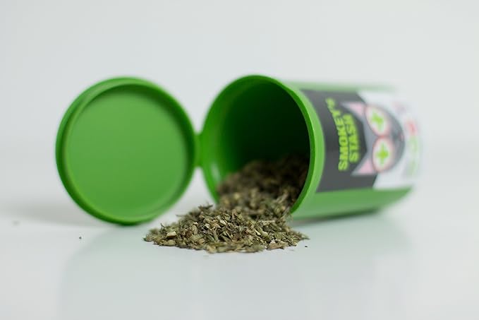 Smokey's Stash Catnip – 100% Natural Premium Catnip for Cats –Fresh, Potent & Aromatic – Encourages Play, Reduces Boredom for Indoor Cats & Kittens – Grown in North America – Pop Top Can (3 Pack)