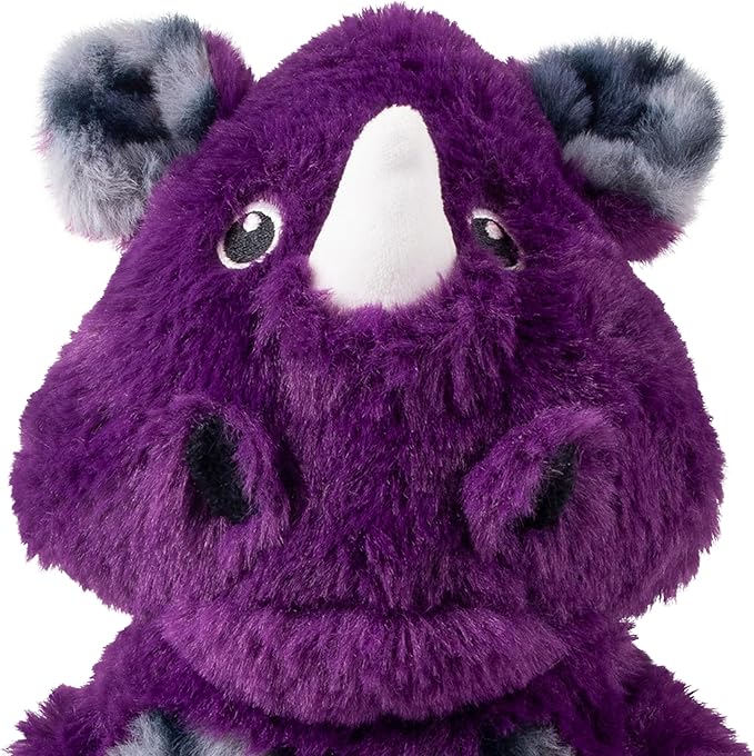 KONG Jungle Jamz Plush Dog Toys – Squeaky, Crinkly, and Rattling Durable Toys for Dogs – Safari Animal Collection (Gorilla/Elephant/Rhino Combo)