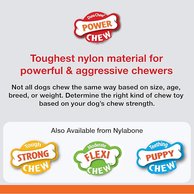 Nylabone Reach and Clean Chew Toy Bacon Large/Giant (1 Count)