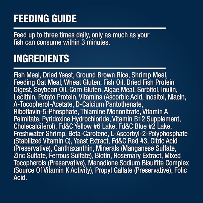 Tetra Goldfish Flakes, Nutritionally Balanced Diet for Aquarium Fish, Vitamin C Enriched Flakes, .42 oz (36 Pack)