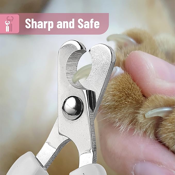 Mr. Pen Cat Nail Trimmer - Orange, Kitten & Small Dog Nail Clipper, Cat Claw Trimmer