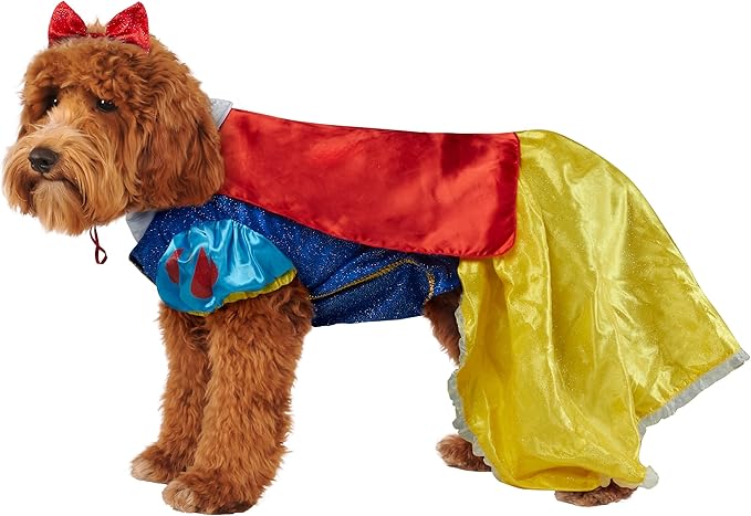 Disney Princesses: Snow White Pet Costume for For Dogs or Cats by Rubies, Small