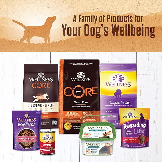 Wellness 95% Chicken Adult Canned Wet Dog Food, Grain Free, Natural, 13.2 oz, Pack of 12 Cans