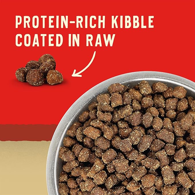Stella & Chewy's Wild Red Dry Dog Food Raw Coated High Protein Wholesome Grains Red Meat Recipe, 3.5 lb. Bag (Pack of 2)