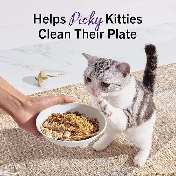 Stella & Chewy's Freeze-Dried Raw Cat & Kitten Food Topper - Magical Dinner Dust - Premium Cage-Free Chicken - Grain-Free, Protein-Rich - Perfect For Picky Eaters - 7 oz