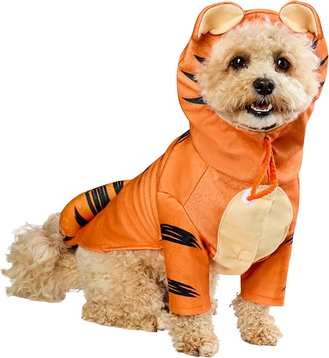 Disney Winnie the Pooh: Tigger Pet Costume for For Dogs or Cats by Rubies, XL