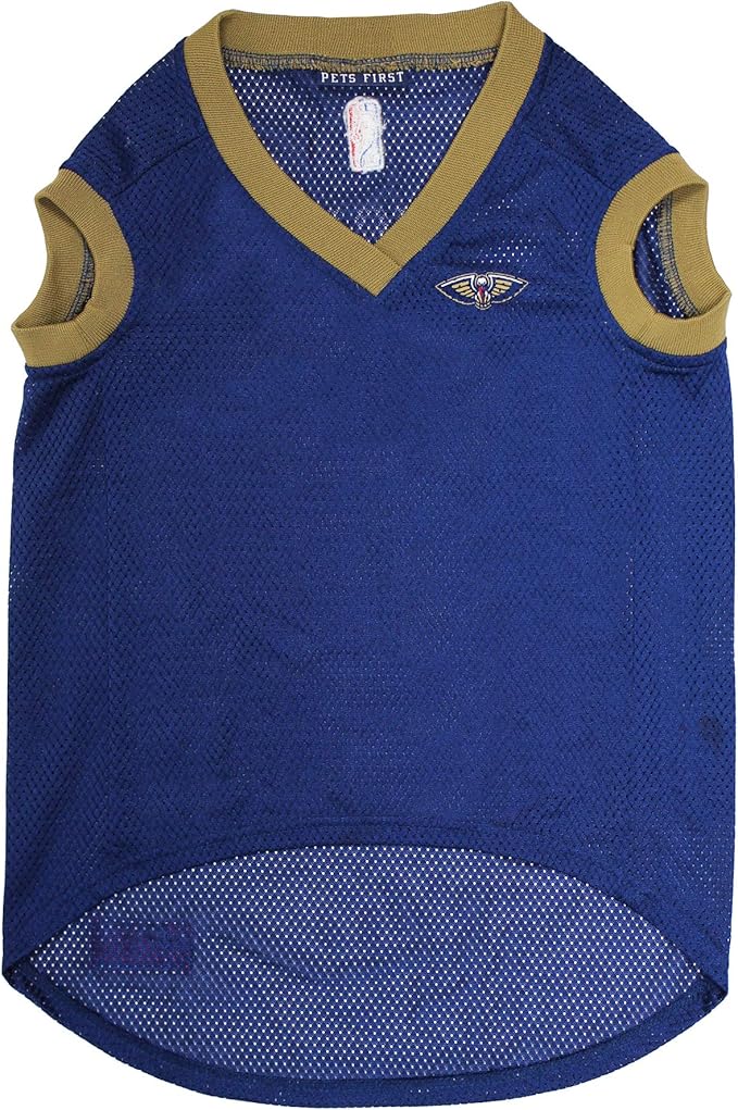 Pets First NBA NEW ORLEANS PELICANS DOG Jersey, Large - Tank Top Basketball Pet Jersey