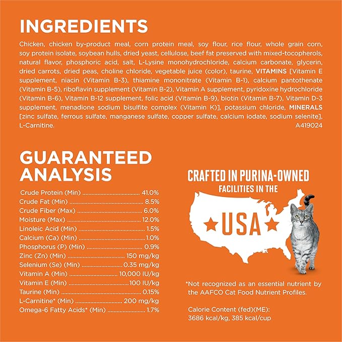 Purina ONE High Protein, Healthy Weight Plus Ideal Weight With Chicken Dry Cat Food - 3.5 lb. Bag