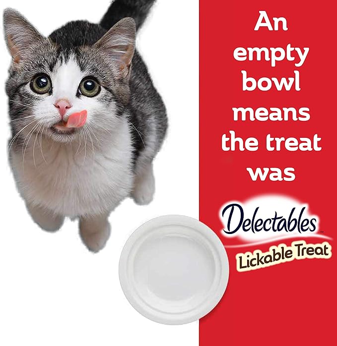Delectables Stew Chicken & Tuna Lickable Cat Treat, 1.4 Ounce - 12 Count (Pack of 8)