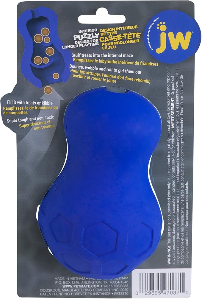 JW Tumble Teez Puzzler Treat Dispenser, Large