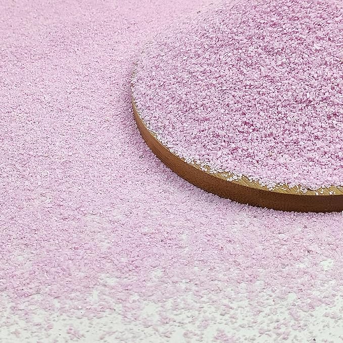 FANTIAN 10 lbs Aquarium Pink Sand, 0.4-0.8 mm Decorative Sand for Aquarium, Fish Tank, Candle, Vase, Wedding Ceremony, Arts Crafts and Bowl Fillers