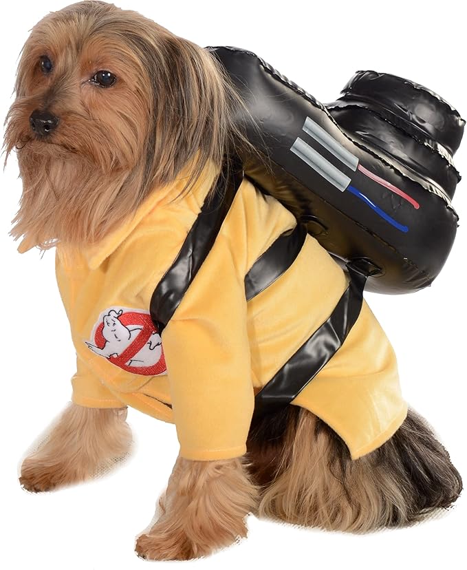 Ghostbusters: Ghostbusters Pet Costume for For Dogs or Cats by Rubies, Medium