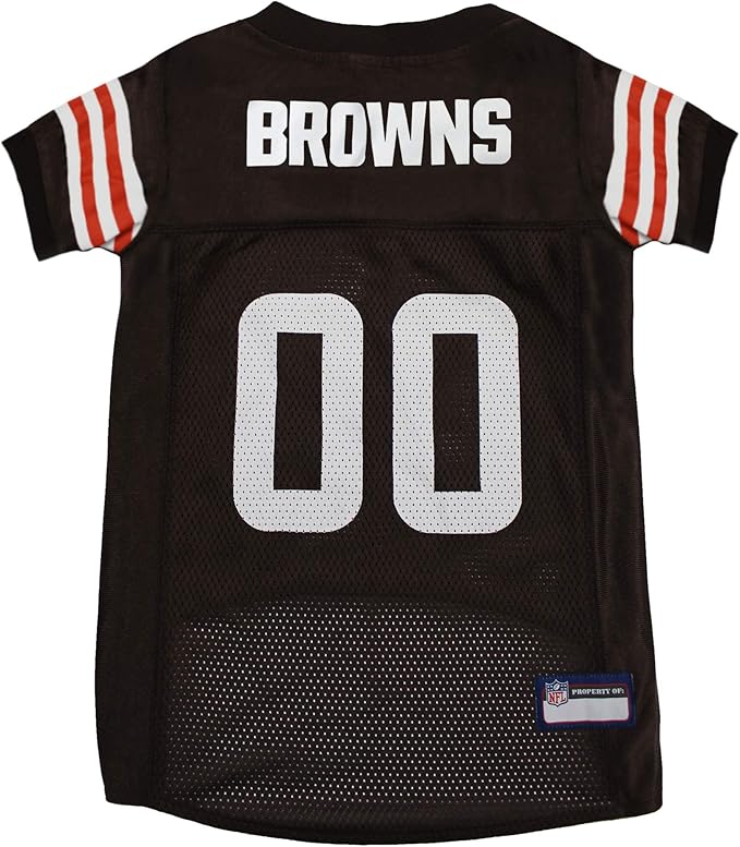 NFL Cleveland Browns Dog Jersey - XX-Large Football Jersey Costume for Dogs