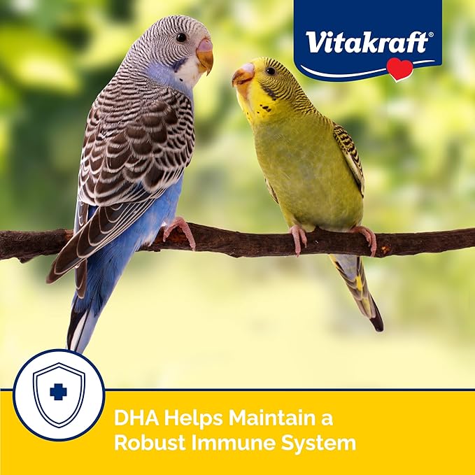 Vitakraft Menu Premium Parakeet Food - Vitamin-Fortified - Daily Pet Bird Food, 2.5 pounds