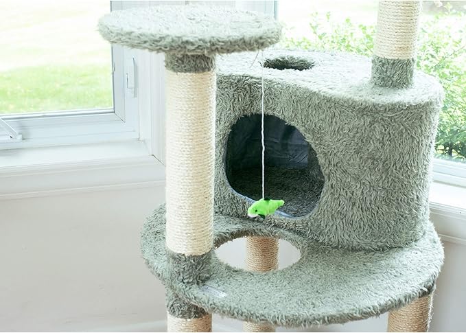 Armarkat Premium Cat Tree Model X6001, Dark Seagreen