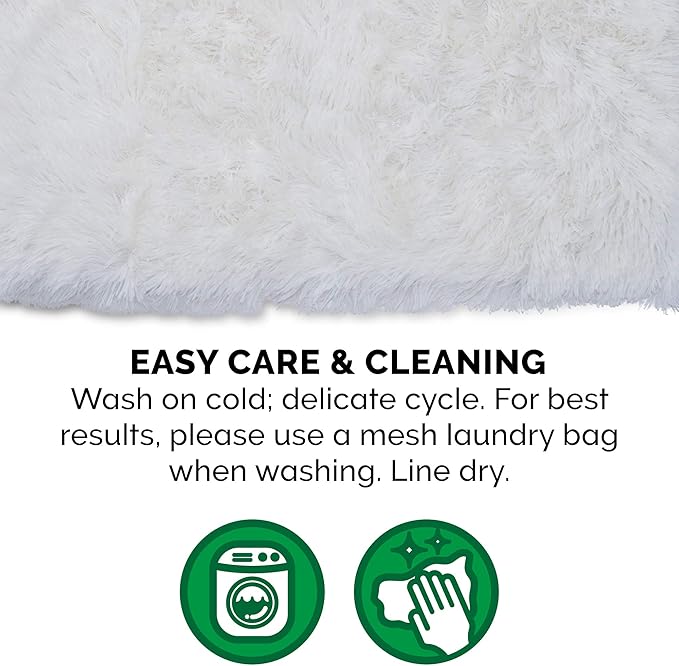 Furhaven Self-Warming Cat Bed for Indoor Cats, 4-Beds-in-1 & Washable - Plush Long Faux Fur Convertible Cuddler - Spruce, Small (Pack of 2)