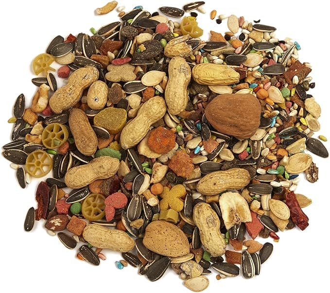F.M. Brown's Tropical Carnival Gourmet Large Hookbill Food for Parrots, Cockatoos and Macaws Over 13", Vitamin-Nutrient Fortified Daily Diet, 5lb