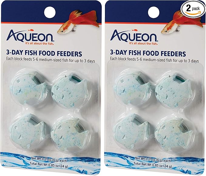 Aqueon Vacation Feeders 3 Day - 4 Count (Pack of 2)