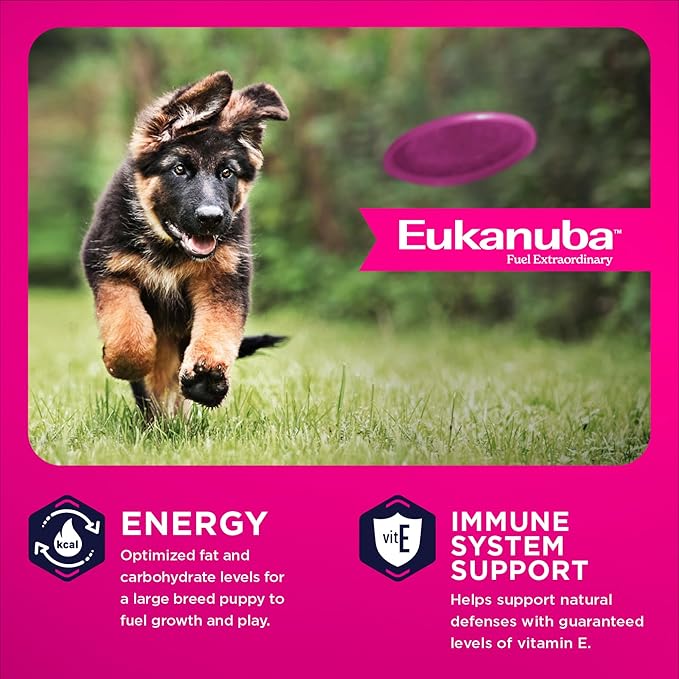 Eukanuba Puppy Large Breed Dry Dog Food, 14 lb bag