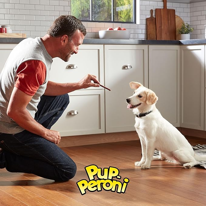 Pup-Peroni Dog Treats, Lean Beef Flavor, 22.5 Ounce, Made with Real Beef, 90% Fat Free (Pack of 4)