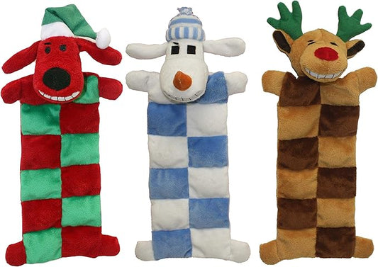 Multipet Loofa Christmas Squeaker Mat