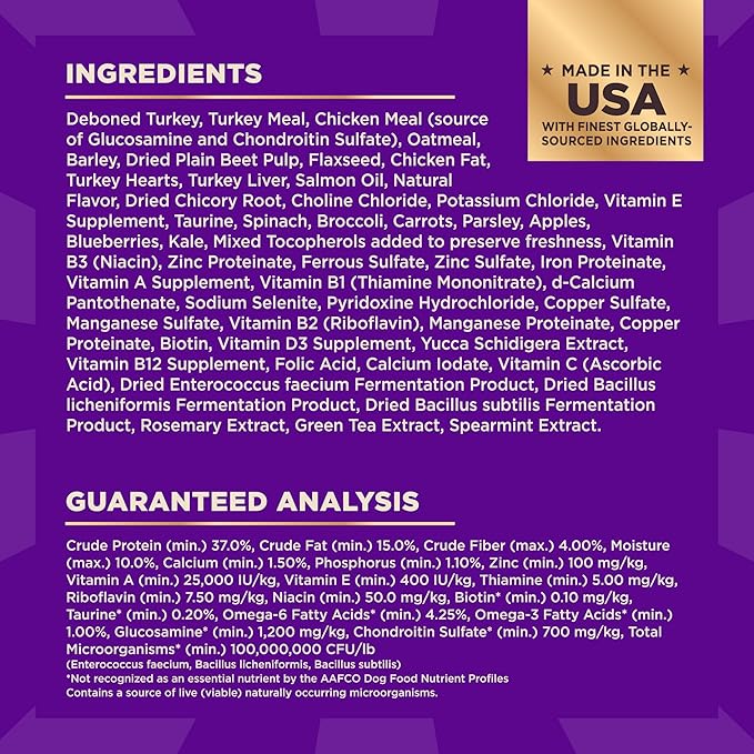 Wellness CORE+ Small Breed Adult Dry Dog Food with Freeze Dried Pieces, Wholesome Grain Kibble+, Natural, High Protein, Turkey and Chicken Recipe, 10 lb Bag