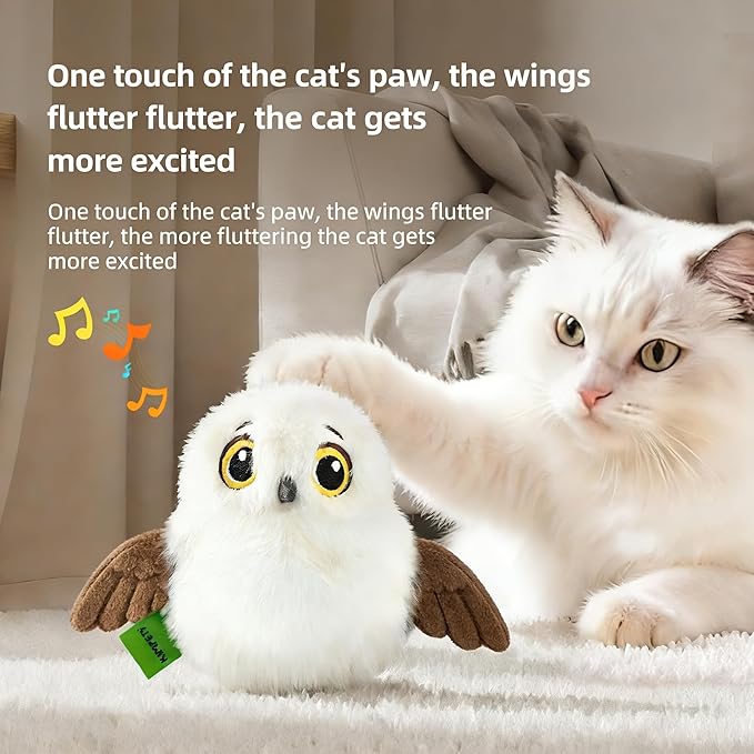 Pet Toy, Shaking Bird, cat Interactive Device