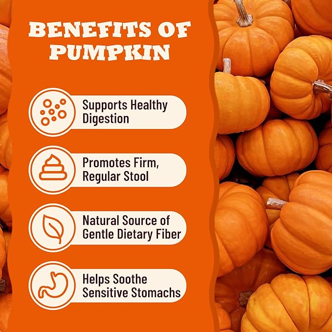 31oz Premium Pumpkin Puree for Cats & Dogs - Digestive Health,Sensitive Stomach for Soft Cat Treats - Natural Fiber Supplement for Dog Food Toppers,Kittens,Puppy Snacks