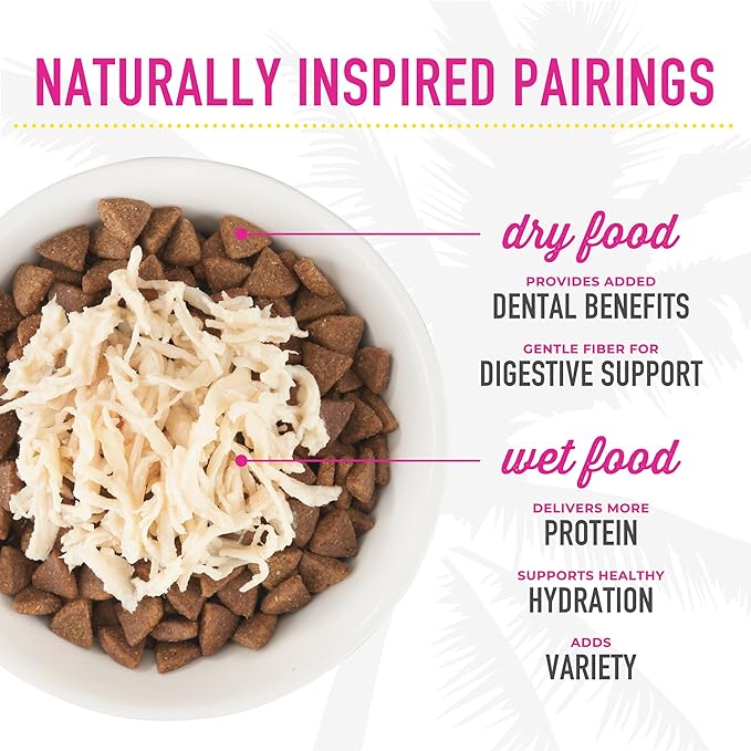 Tiki Cat Luau Velvet Mousse Wet Cat Food, 24 Count Mega Variety Pack 2.8 oz. Pouch (24 Count)