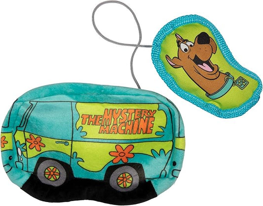 Scooby-Doo for Pets Mystery Machine Burrow Dog Fabric Toy | Hide and Seek Dog Toys for All Dogs, Interactive and Fun Dog Toy | Soft Dog Toy in Blue, Green, Orange, and Black