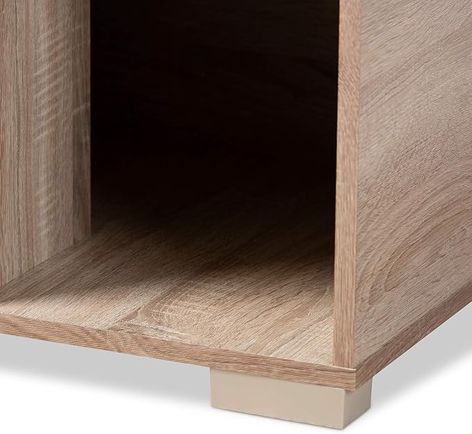 Baxton Studio Pet Bed, Light Brown
