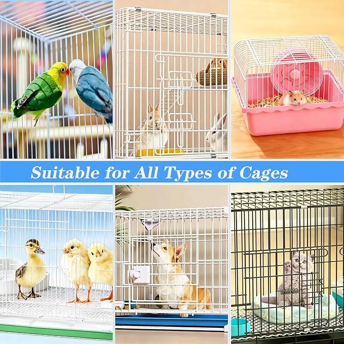 Bird Cage Cleaning Brush Tool Set, Bird Cage Cleaner, Suitable for Bird Cages, Rabbit Cages, Hamster Cages, Parrot Cages, and Other Small Pet Cage Accessories