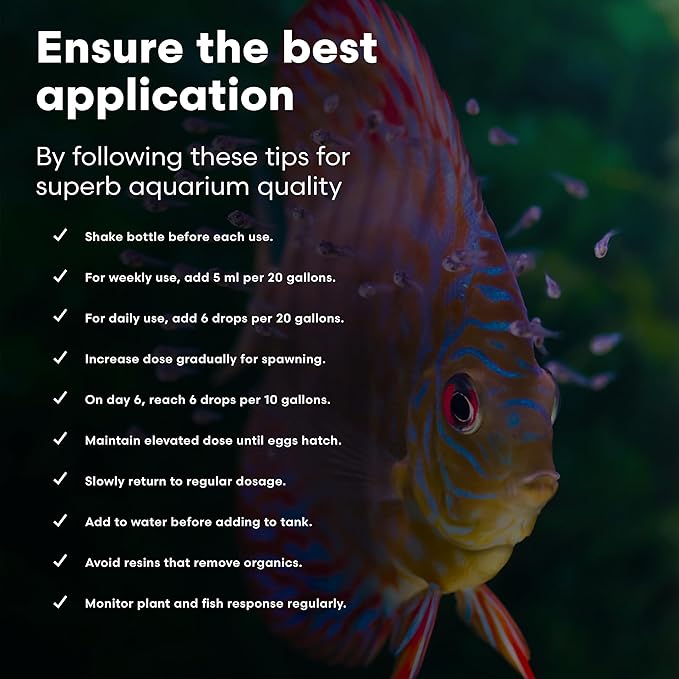 Brightwell Aquatics BlackWater Humic Fulvic Acid Supplement Simulates Natural Blackwater Conditions Supports Nutrient Uptake in Freshwater Planted Aquariums, 500 ml