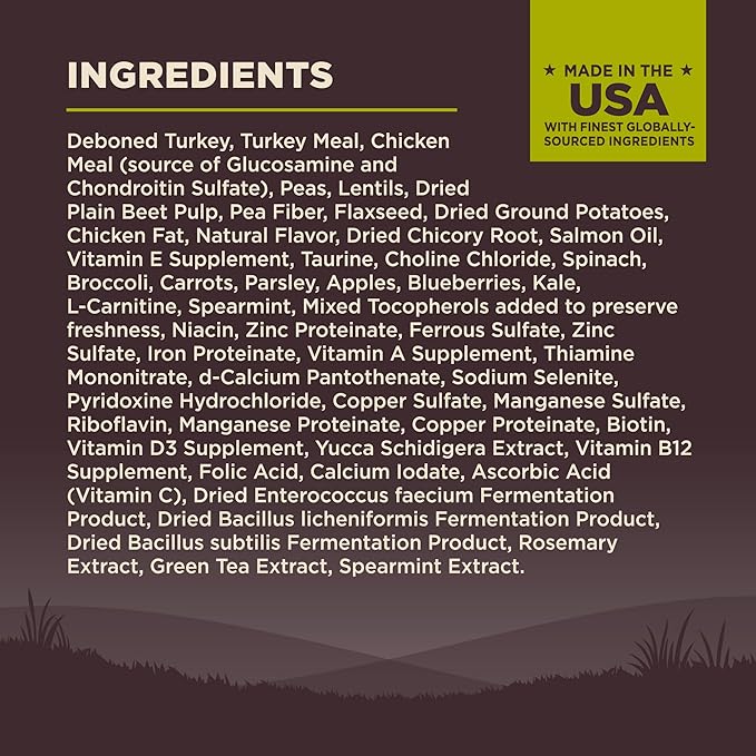Wellness CORE Healthy Weight Small Breed Adult Dry Dog Food, Grain Free Kibble, Natural, High Protein, Turkey and Chicken Recipe, 12 lb Bag