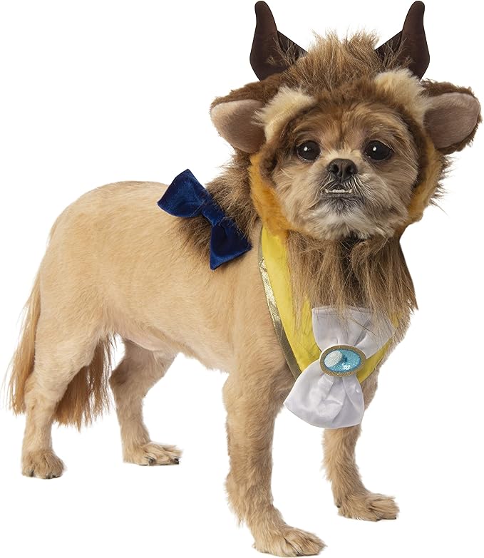 Disney's Beauty & The Beast: Beast Pet Accessory Set for For Dogs or Cats by Rubies, S/M