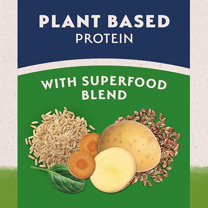 Natural Balance Limited Ingredient Adult Wet Canned Dog Food with Vegan Plant Based Protein and Healthy Grains, Vegetarian Recipe, 13 Ounce (Pack of 12)