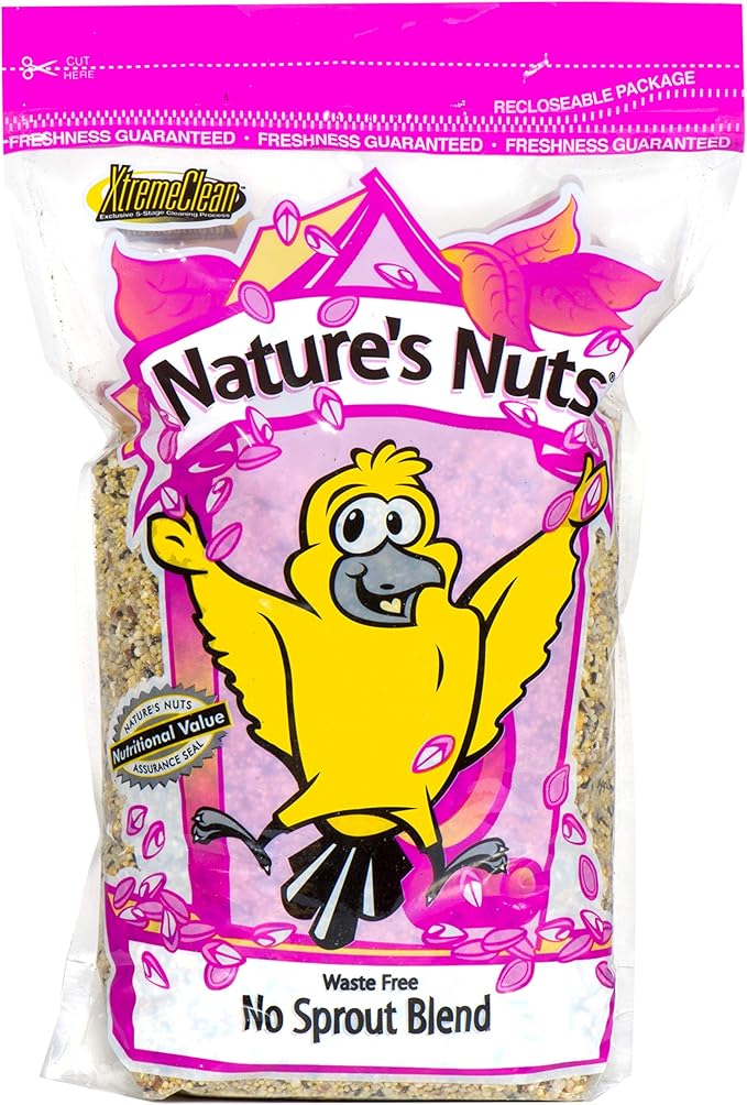 Nature's Nuts Waste Free No Sprout Blend - 20 lb. -Wild Bird Food
